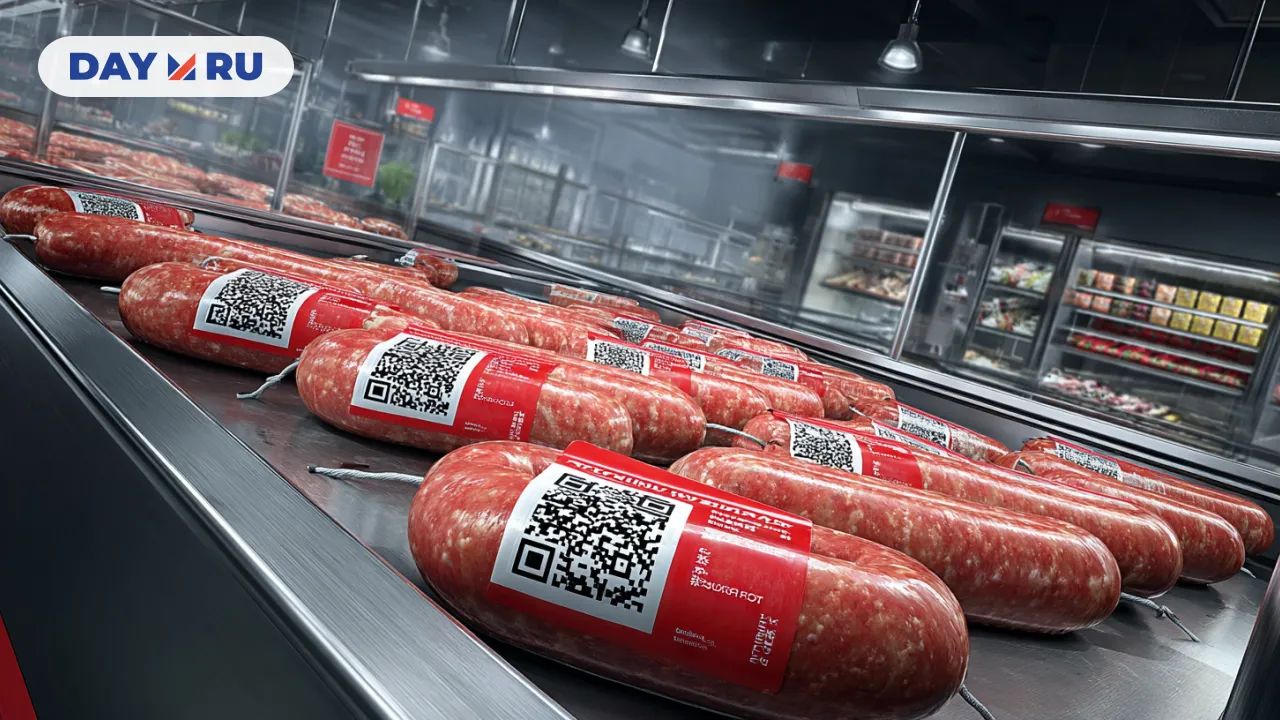 Арт, колбаса с кодом