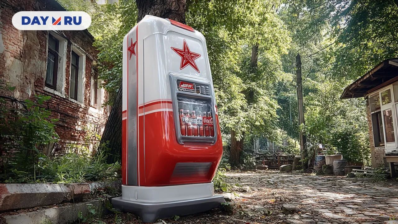 Автомат с газировкой, арт