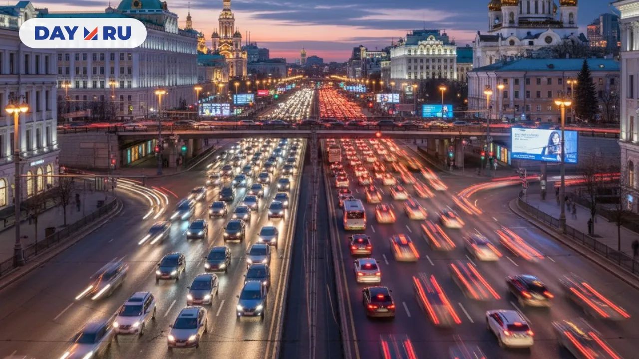 Пробки в Москве