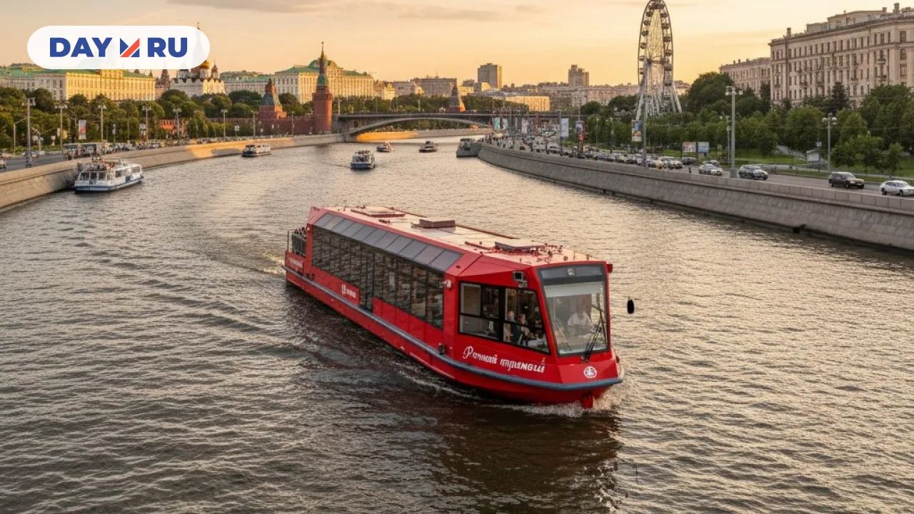 Речной трамвай в Москве