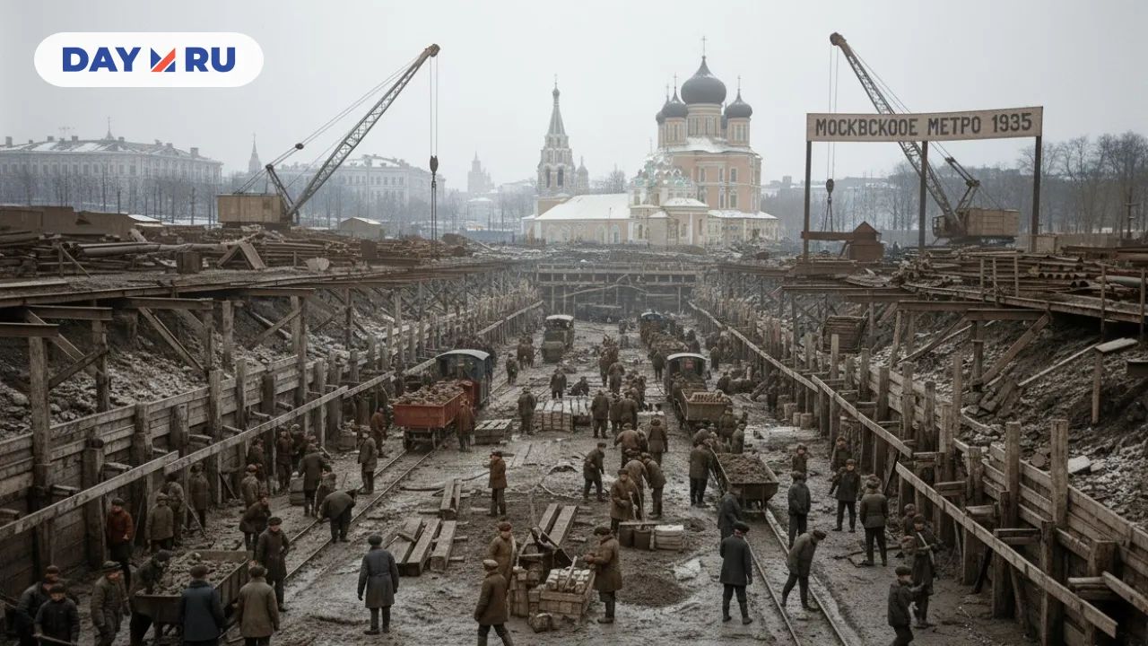 Строительство метро