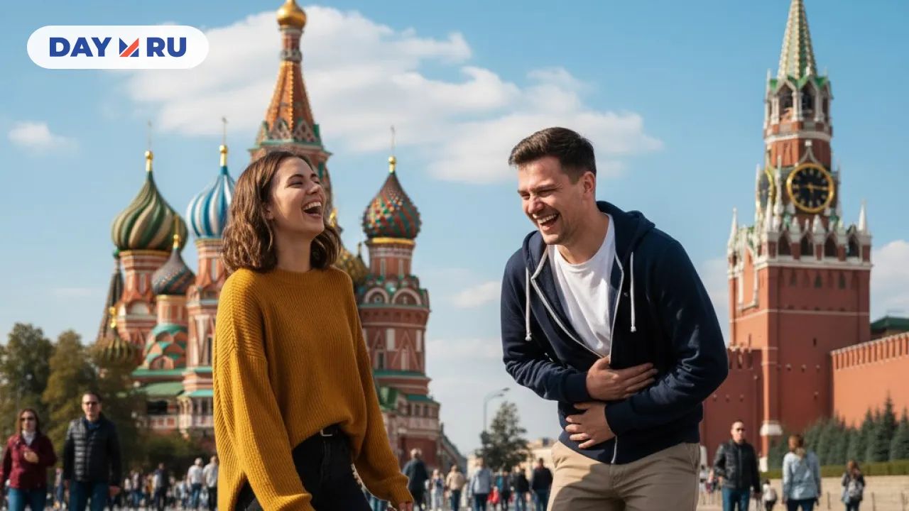 Смех, люди, Красная площадь