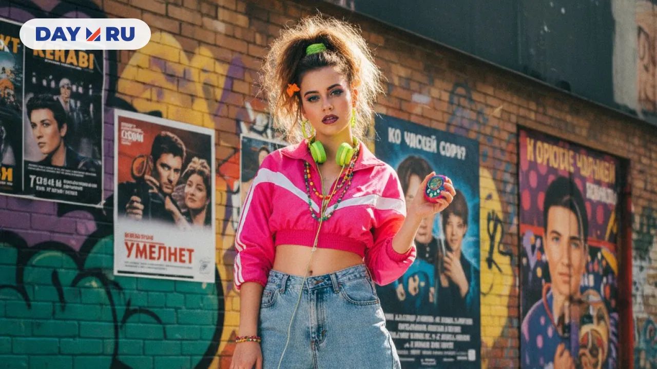 Девушка из 90-х