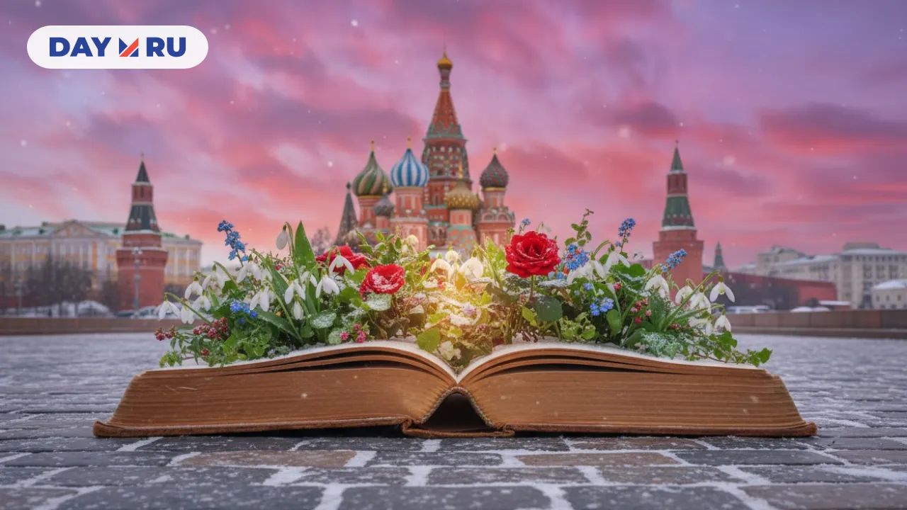 Книга, растения, Москва