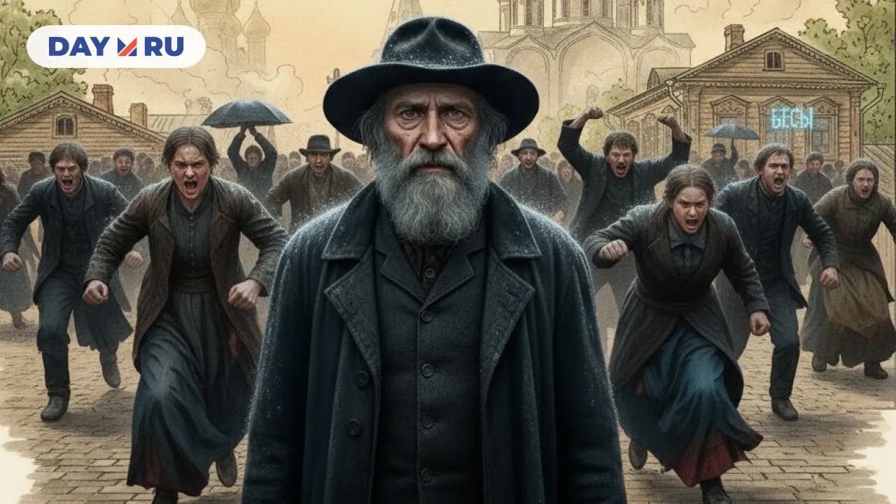 Арт на тему романа "Бесы"