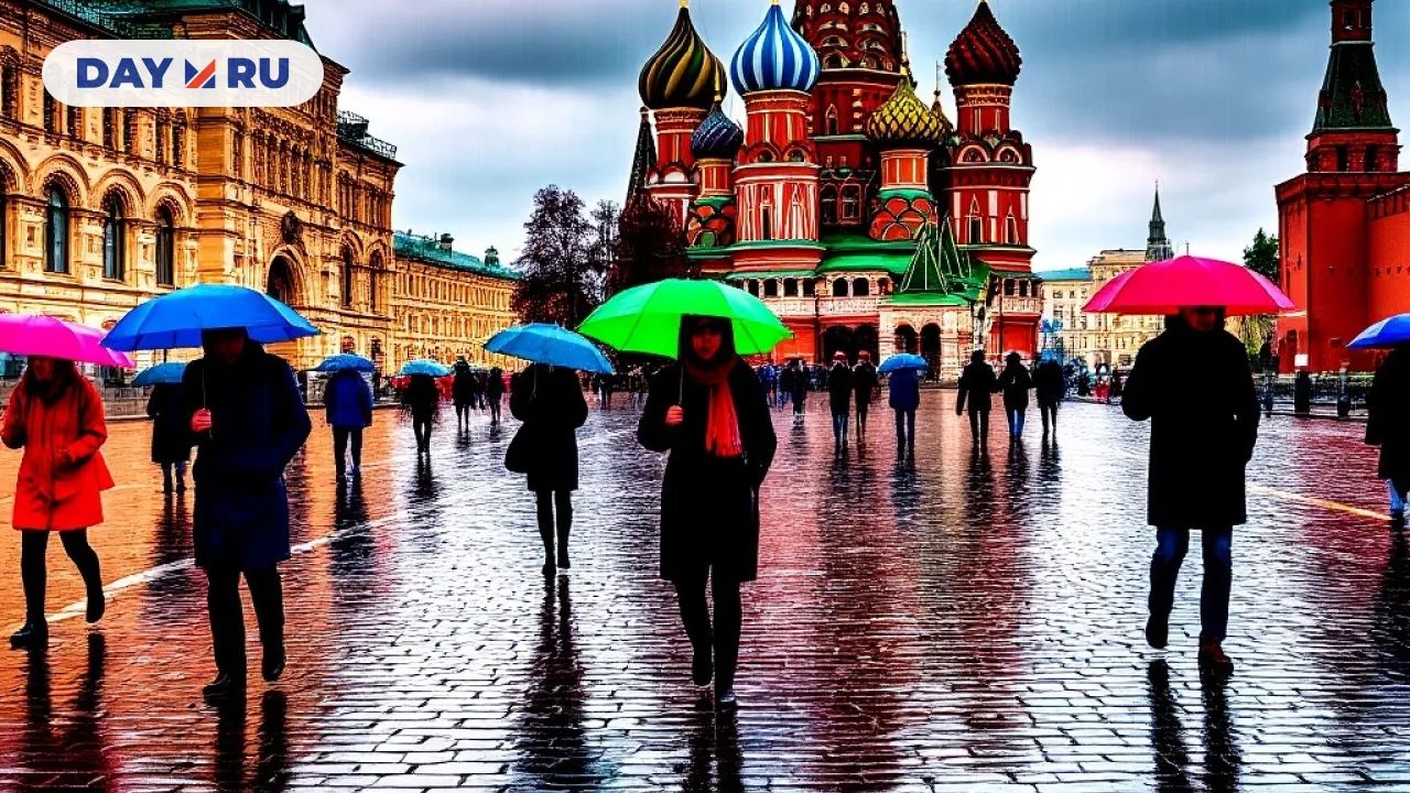 Дождь, Москва