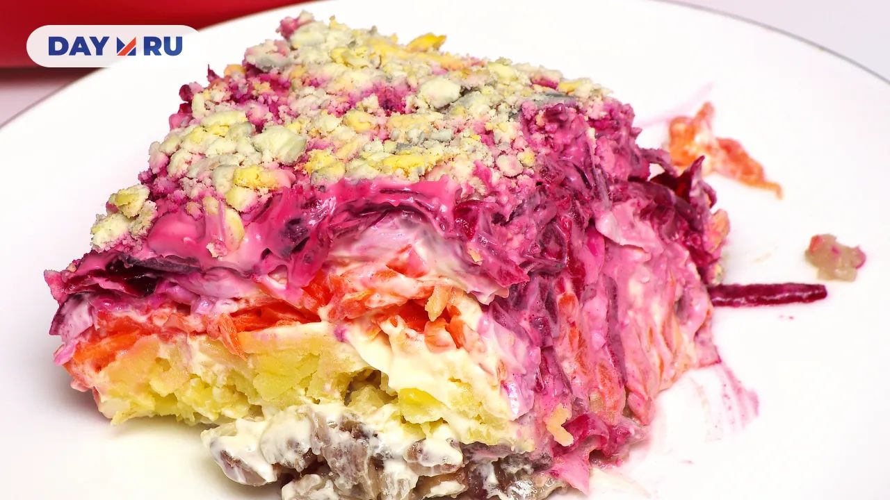 салат «сельдь под шубой»