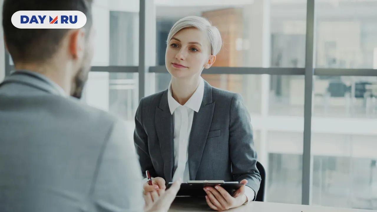 на интервью