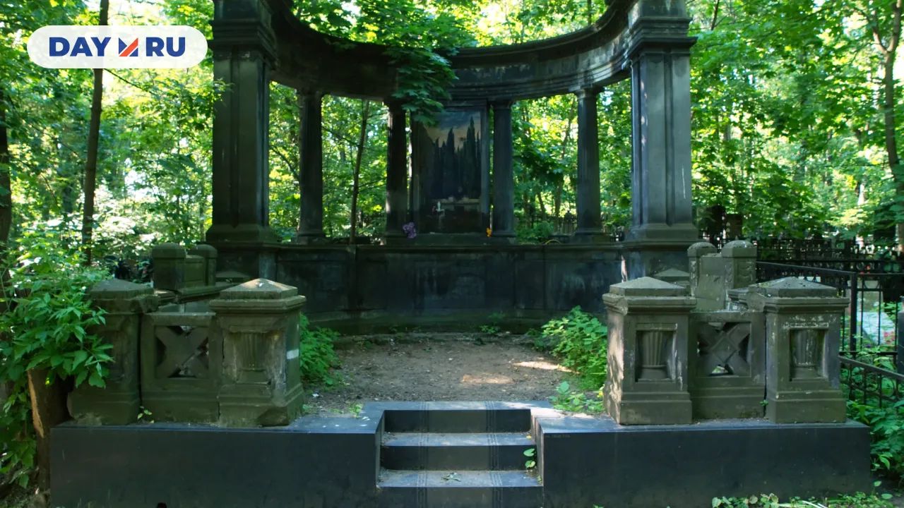 Введенское кладбище, могила Джорджа Лайена