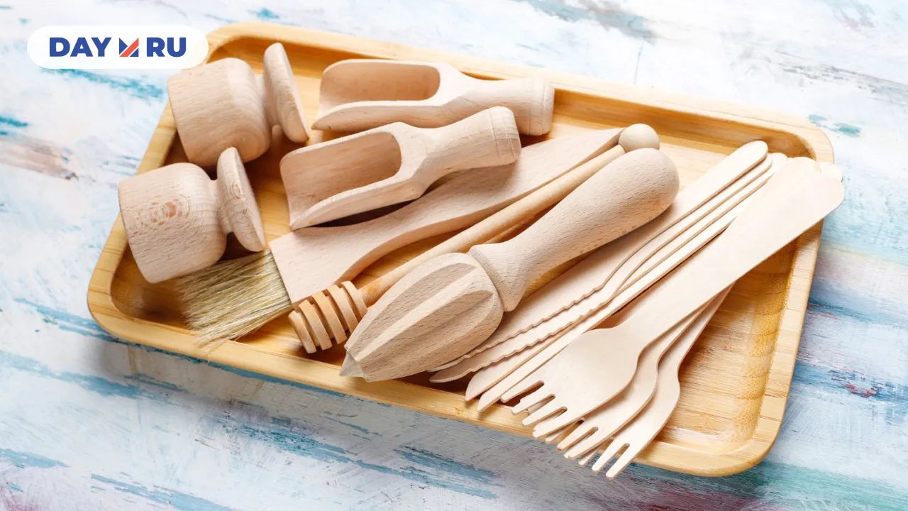 Посуда деревянная