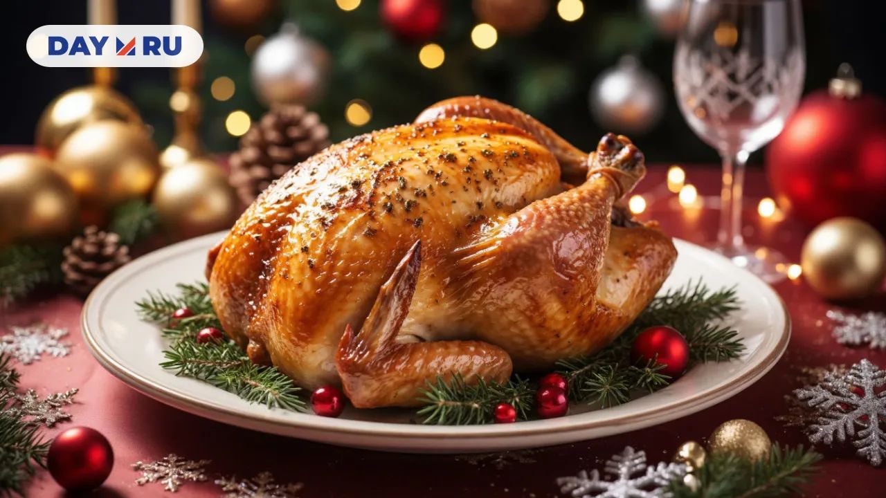 Курица, блюдо, Новый год