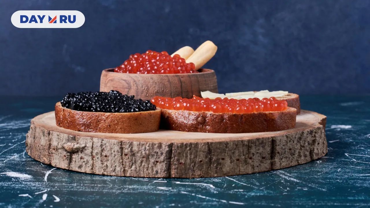 Красная, черная икра