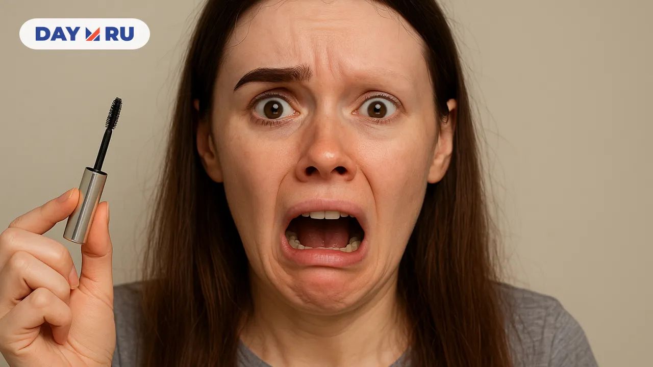 Испуганная девушка