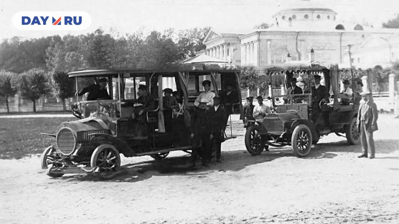 NAG и «Даймлер» в Останкино, 1913