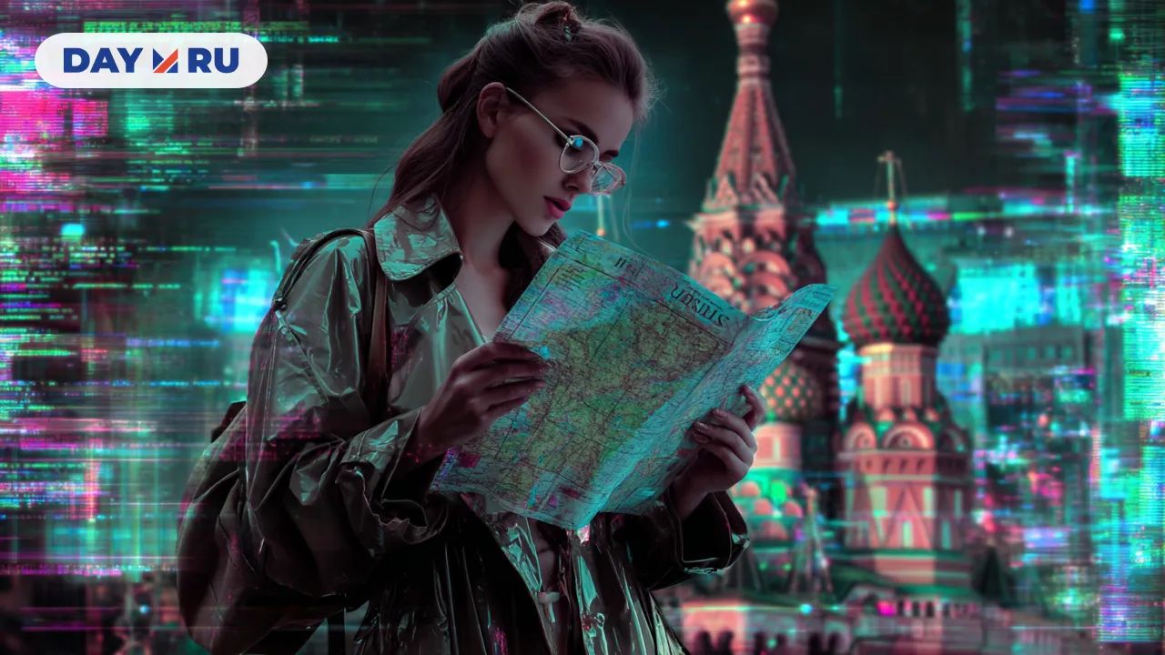 Женщина, карта