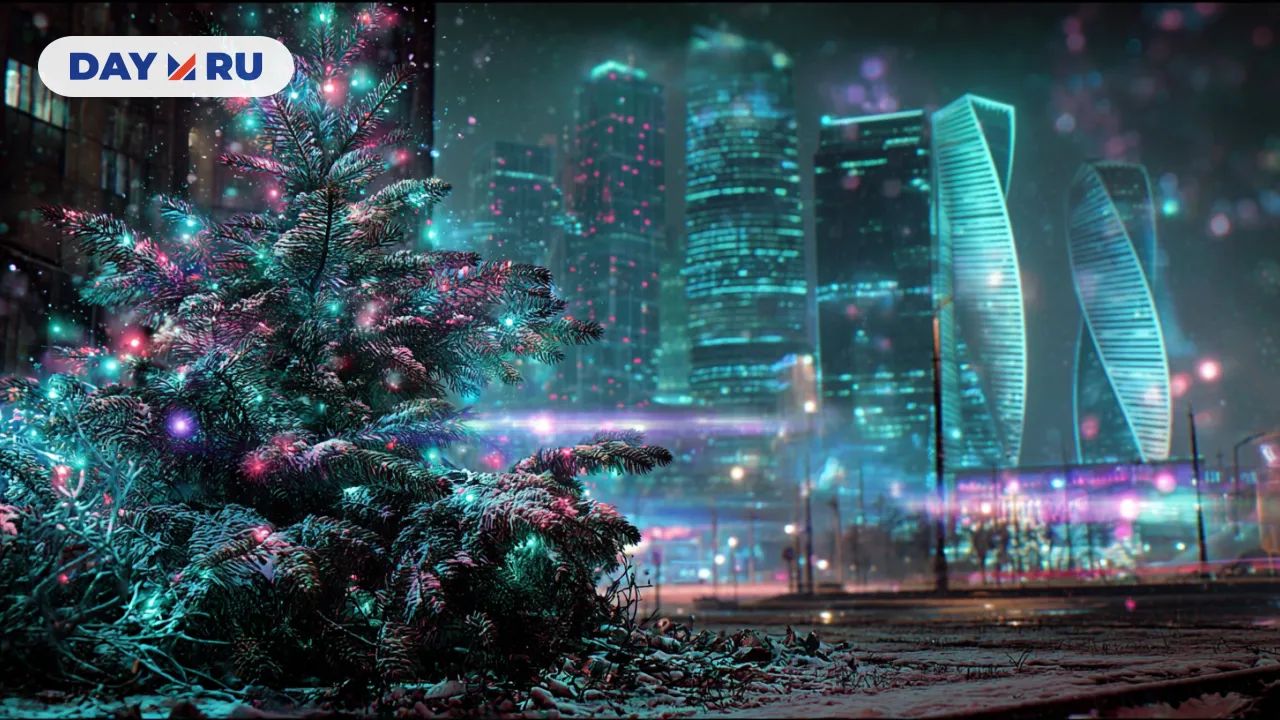 Елка, Москва-Сити