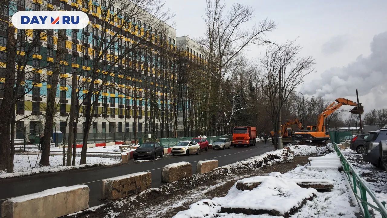 Улица Кирпичные Выемки. Строительство ЖК «Варшавское шоссе 141»