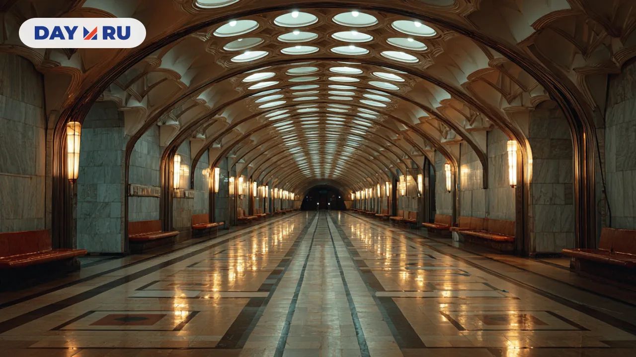 Станция метро, арт