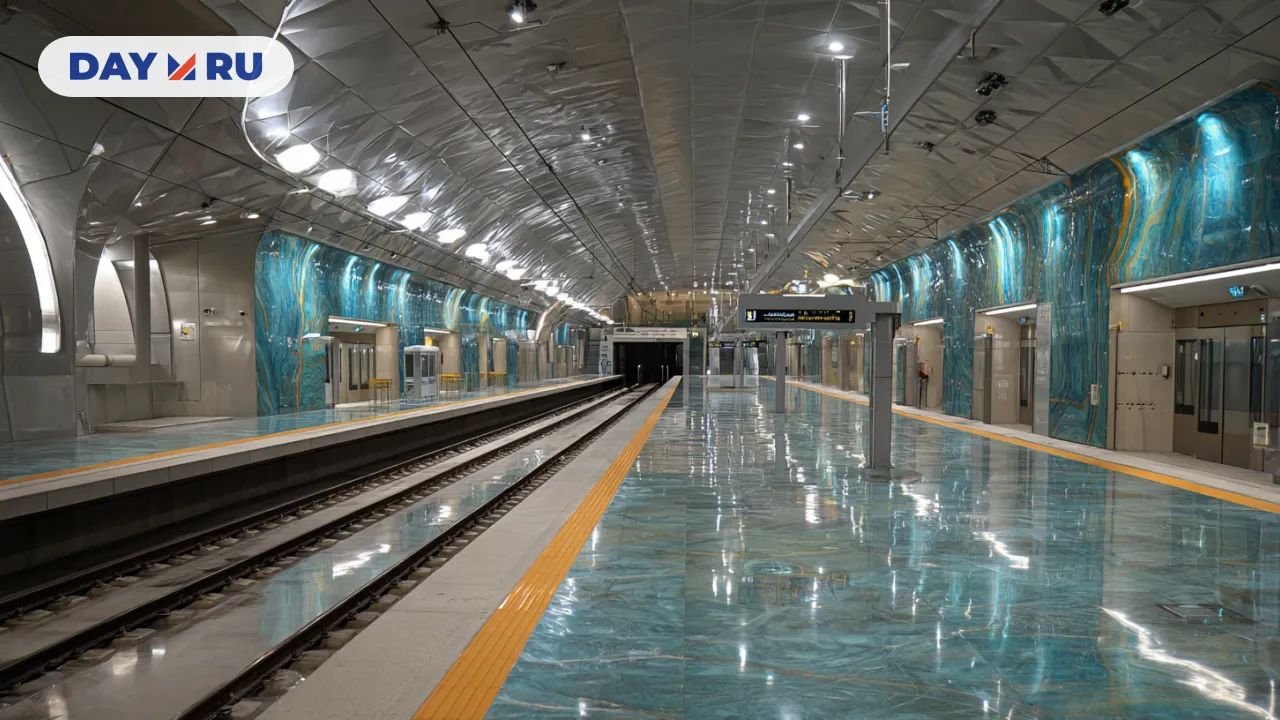 Станция метро, арт