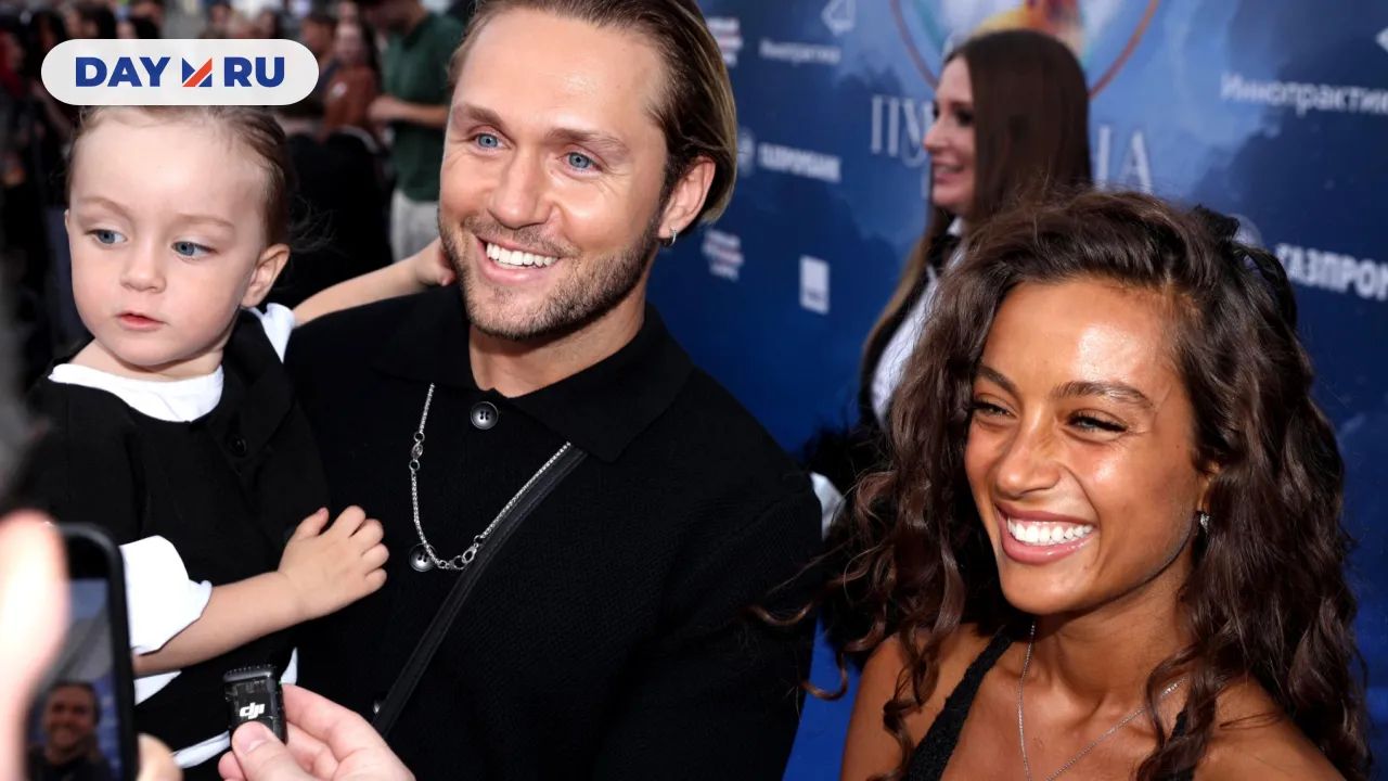 Влад Соколовский с семьёй