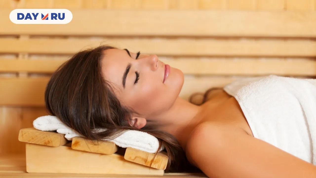 Женщина в бане