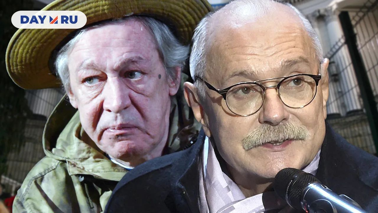 Михаил Ефремов и Никита Михалков