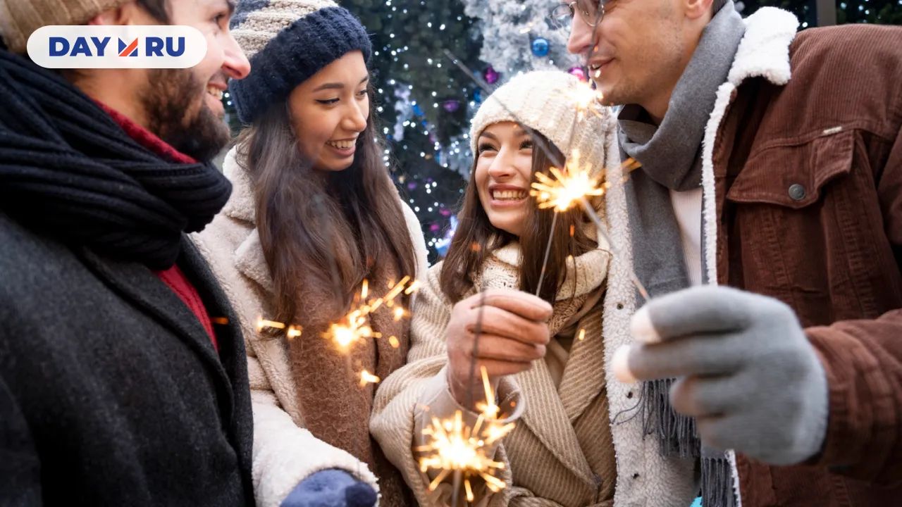 Друзья, Новый год