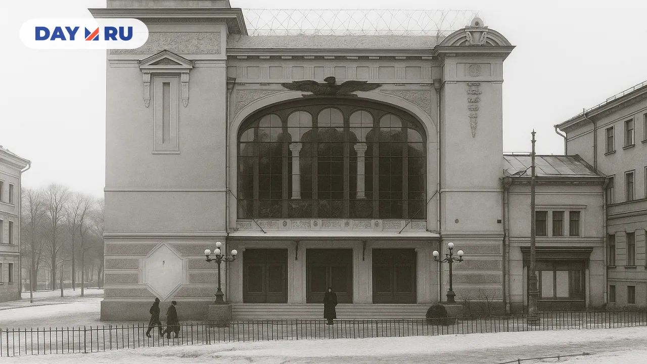 Фасад электротеатра «Пегас» в 1914 году