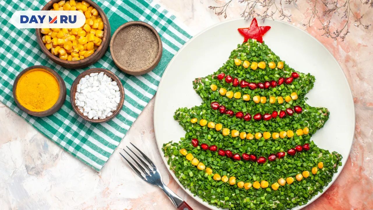 Салат, Новый год