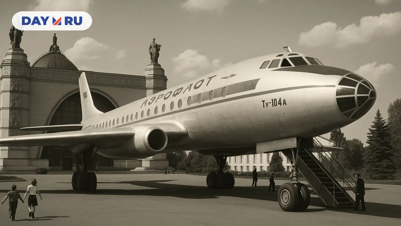 Ту 104 на ВДНХ