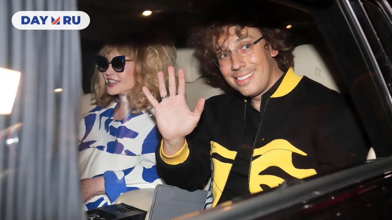 Алла Пугачёва и Максим Галкин*