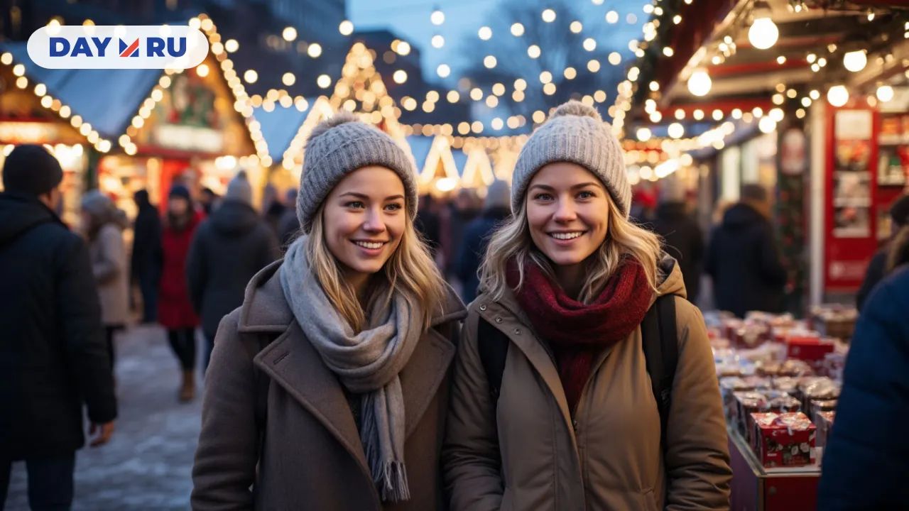 Зима, Москва, Новый год