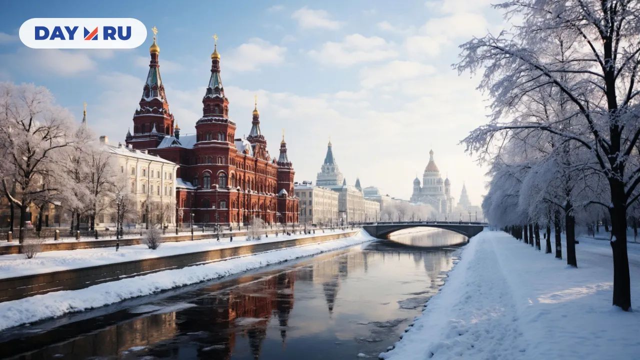 Москва, зима