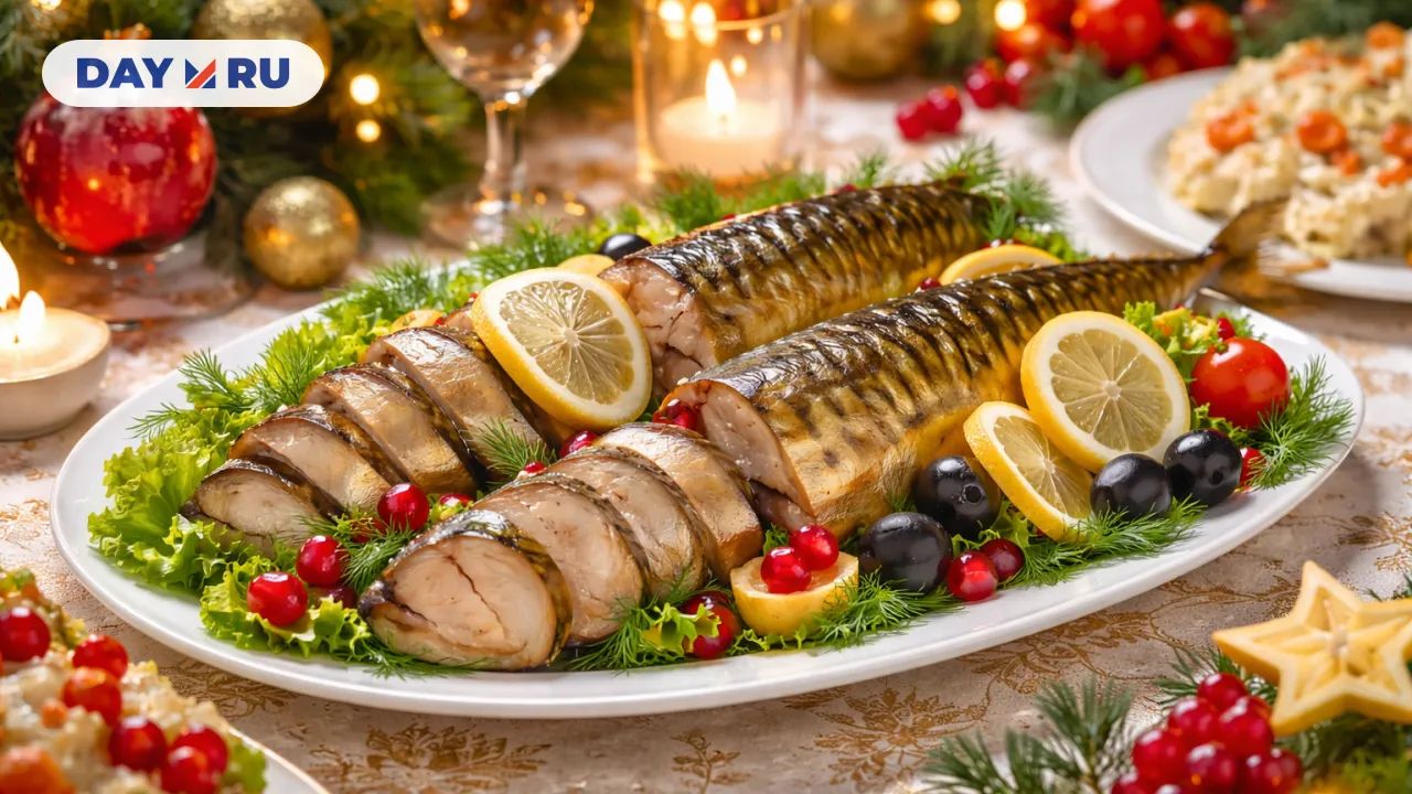 Скумбрия на новогоднем столе