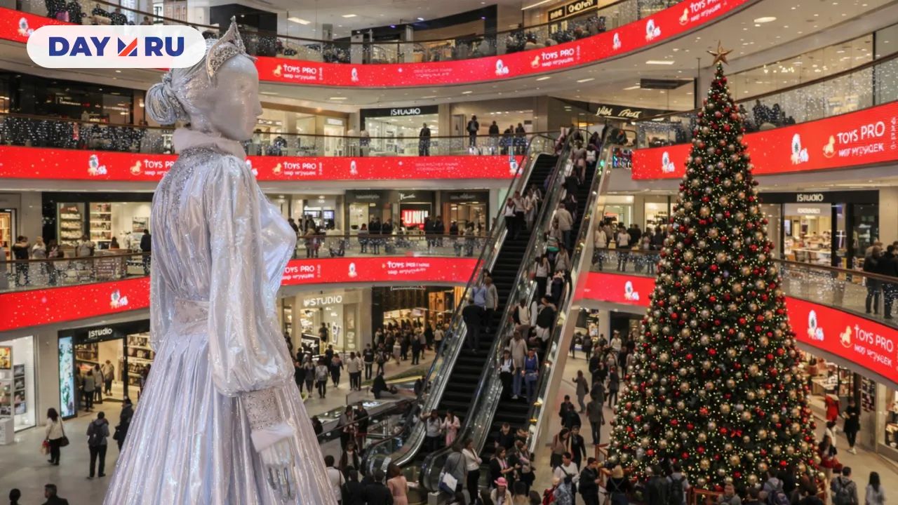 Снегурочка в ТЦ «Метрополис»