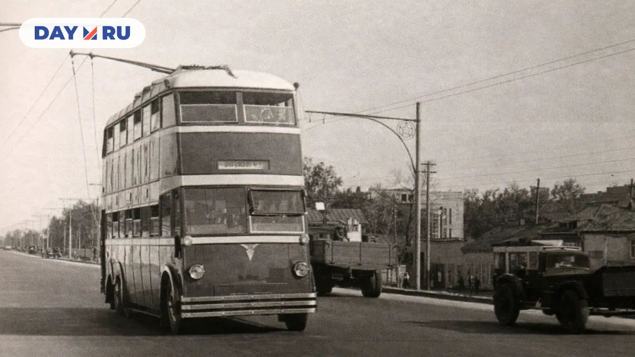 ЯТБ-3 на Ленинградском шоссе 1939 год