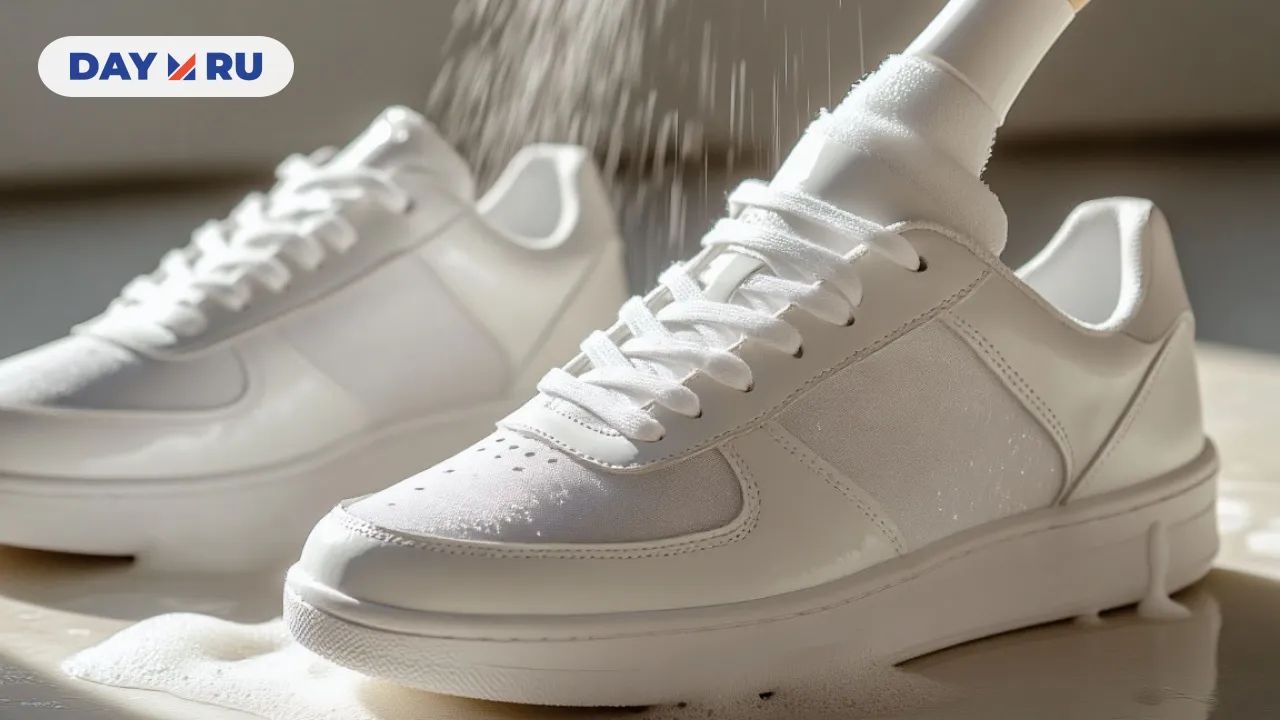 Стоп! Не выбрасывайте старые кеды — верните им белый цвет