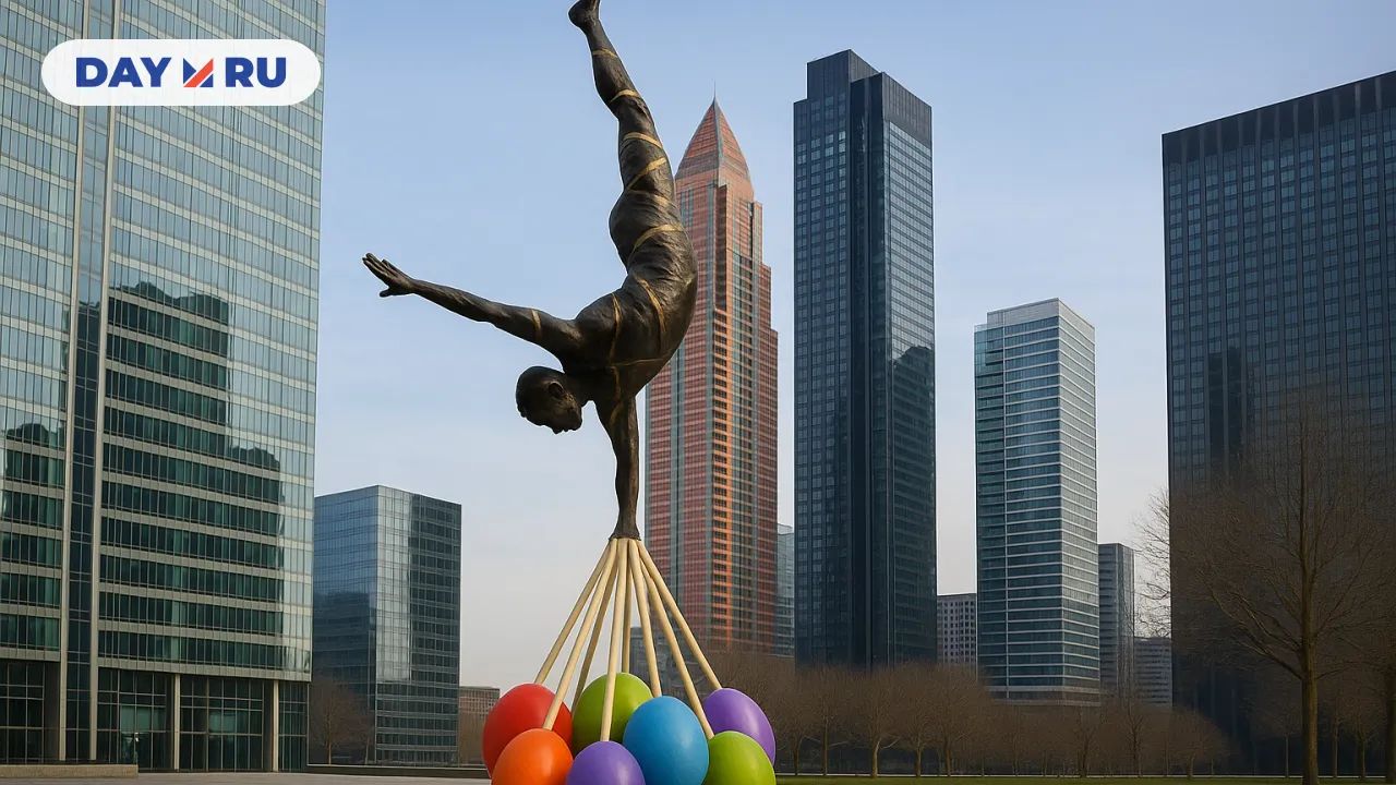 Скульптура «Почему люди не летают?»