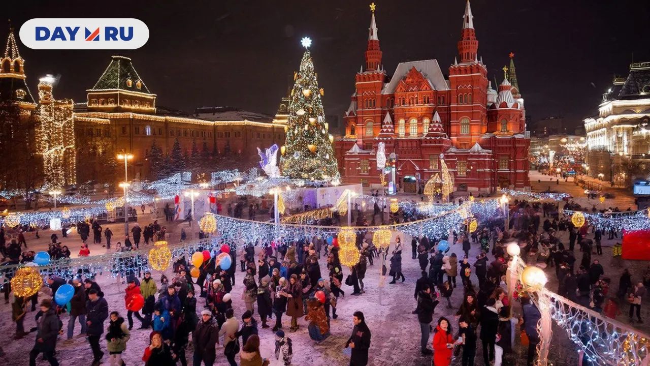Новогодняя Москва