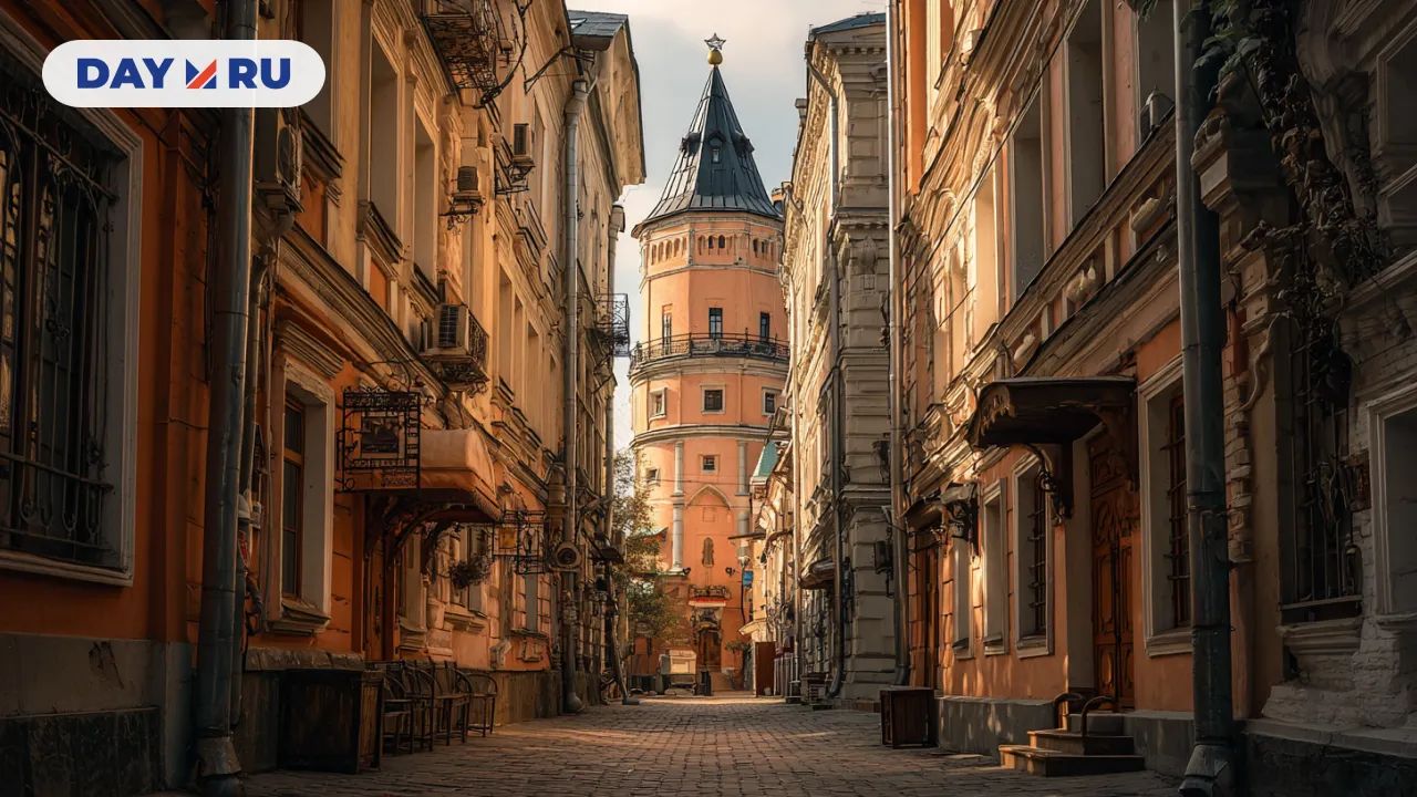 Старинная улица, арт