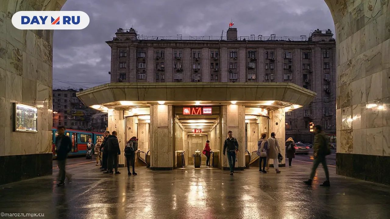 Вход в метро