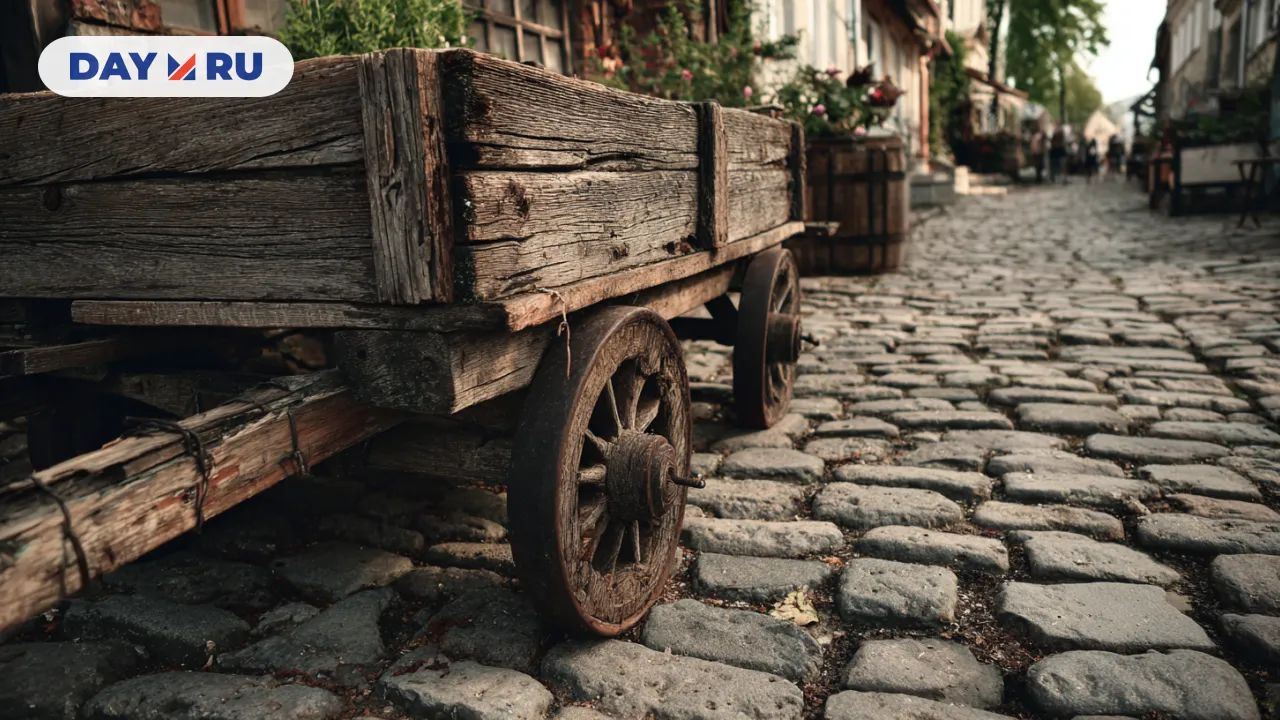 Телега, арт