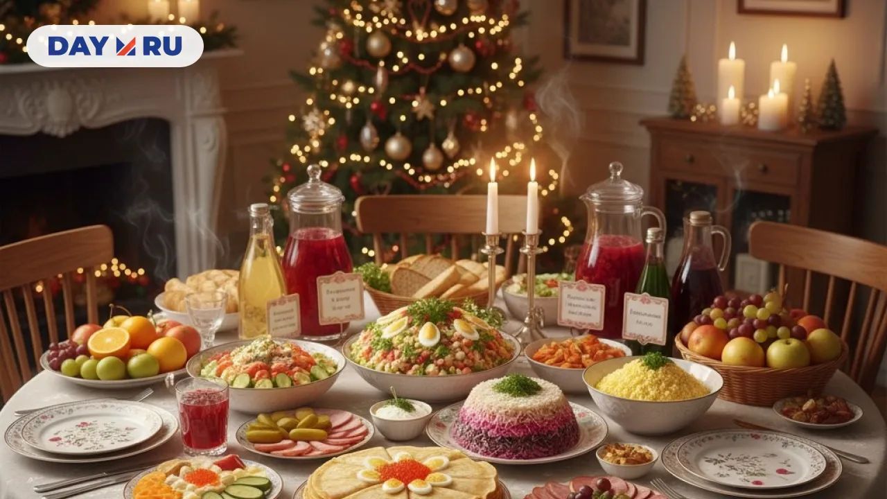 Новогодний стол