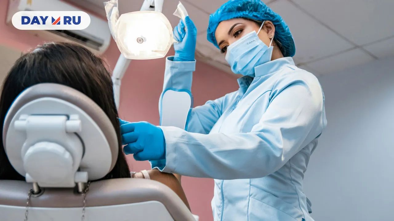 В стоматологической клинике