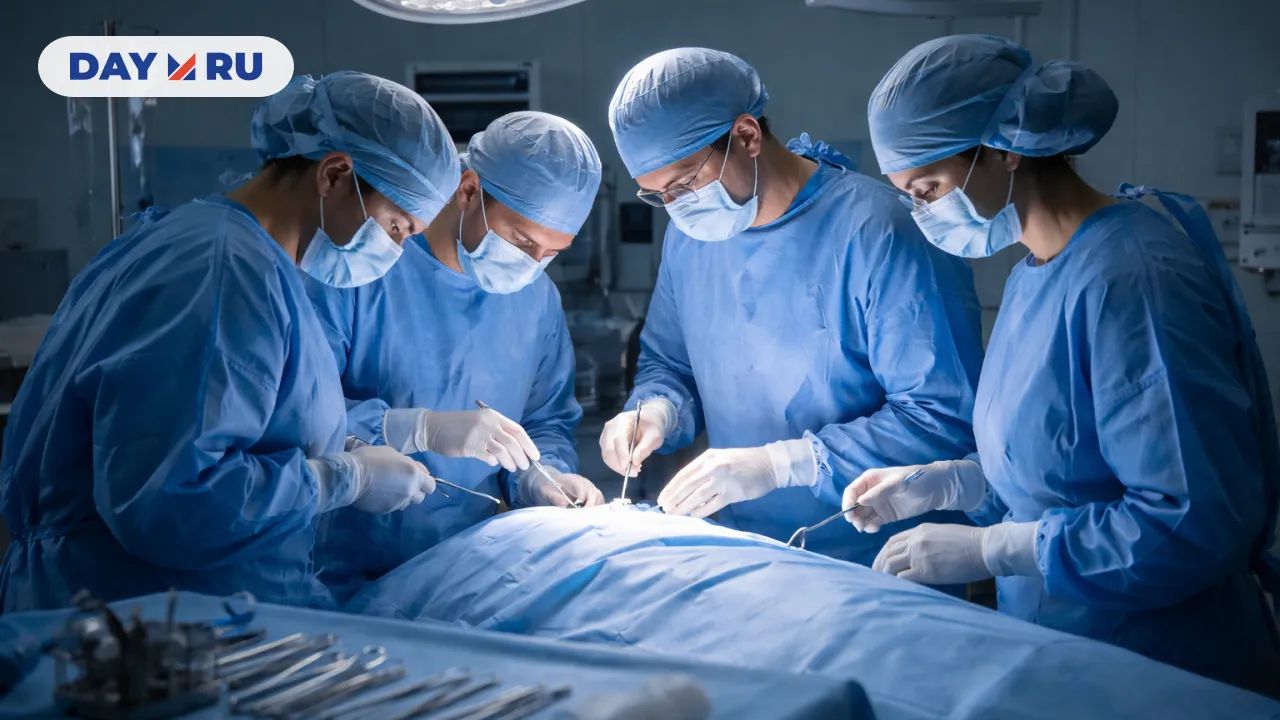 Операция в ярко освещенной комнате