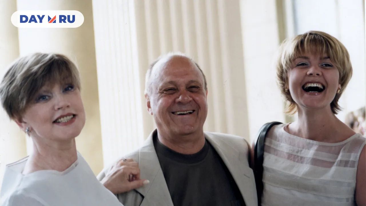 Вера Алентова, Владимир Меньшов и Юлия Меньшова