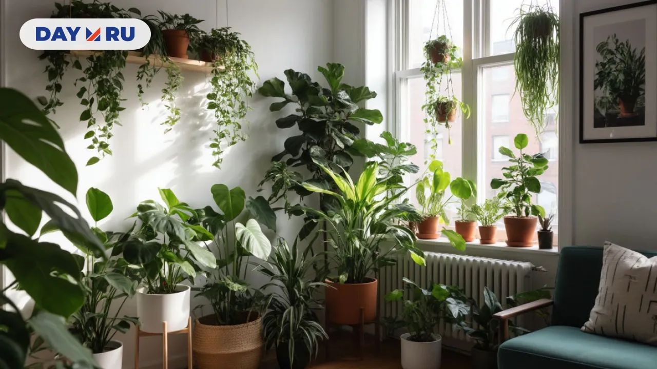 Зелёный спасатель: растения для здорового микроклимата