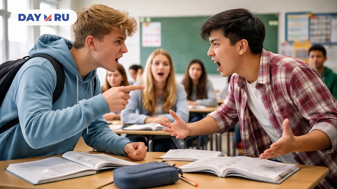 Спор в классе Спор в классе