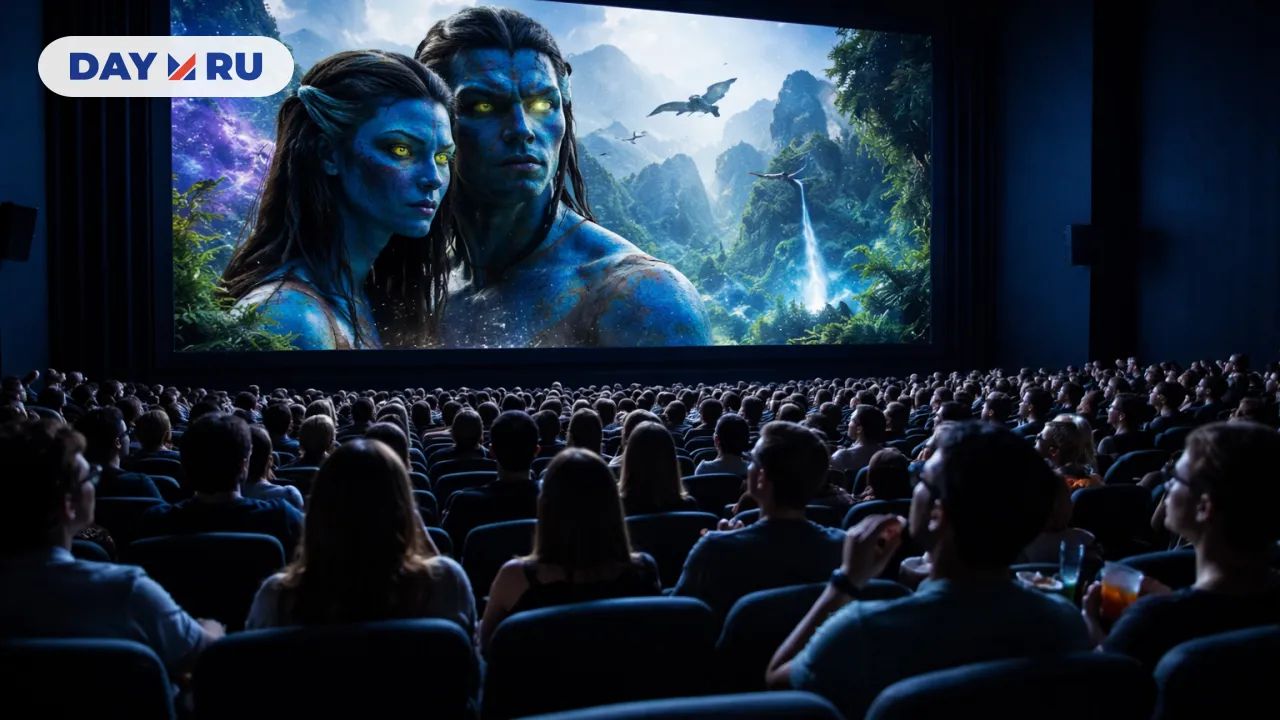 На киносеансе 