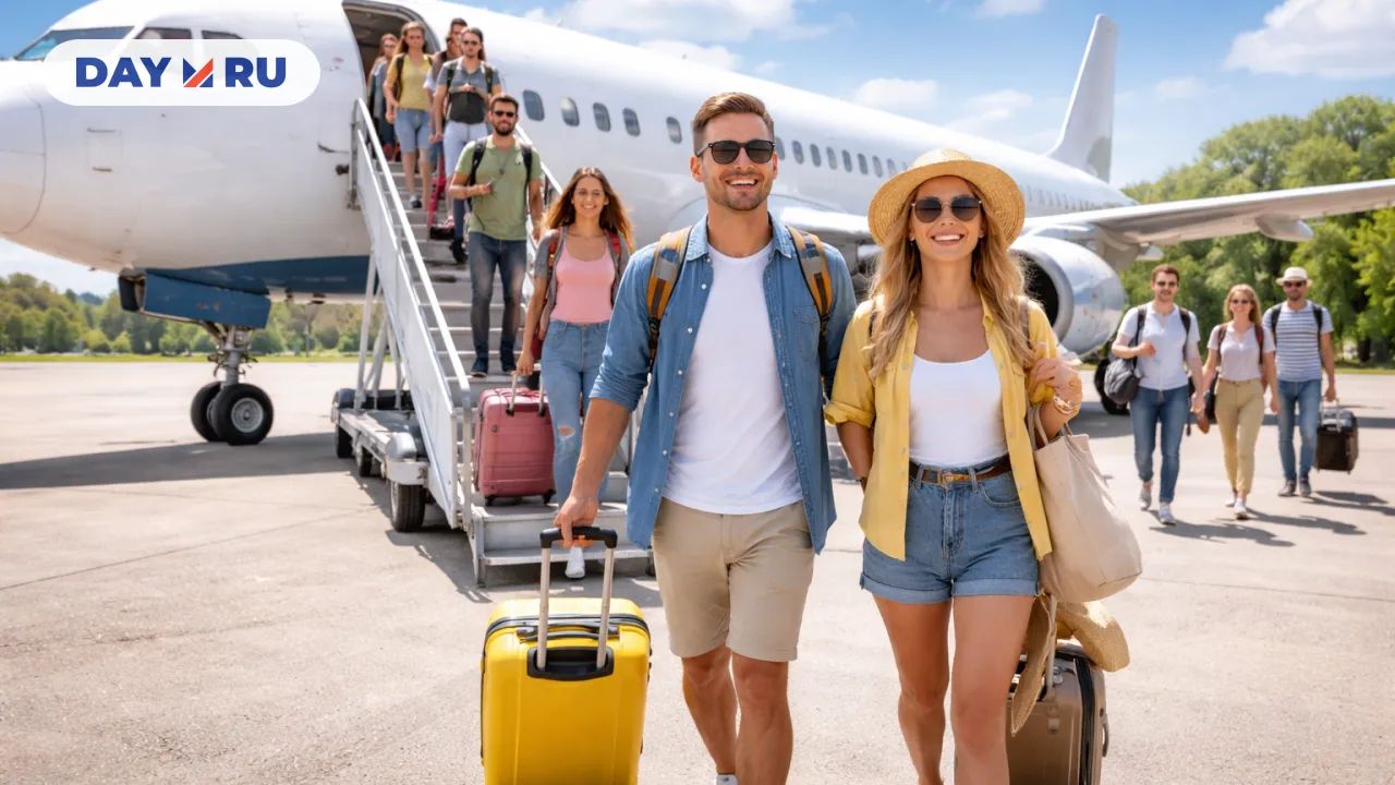Путешественники на вылет под солнцем